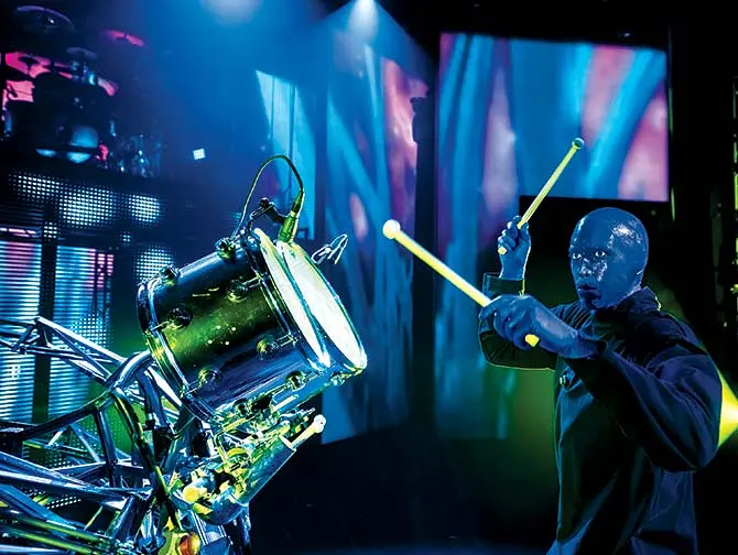 Blue Man Group i New York tickets - Trommer