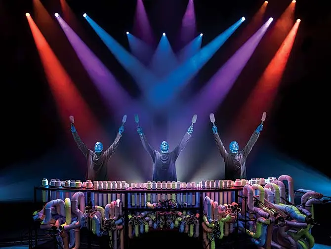 Blue Man Group i New York tickets - Trommer