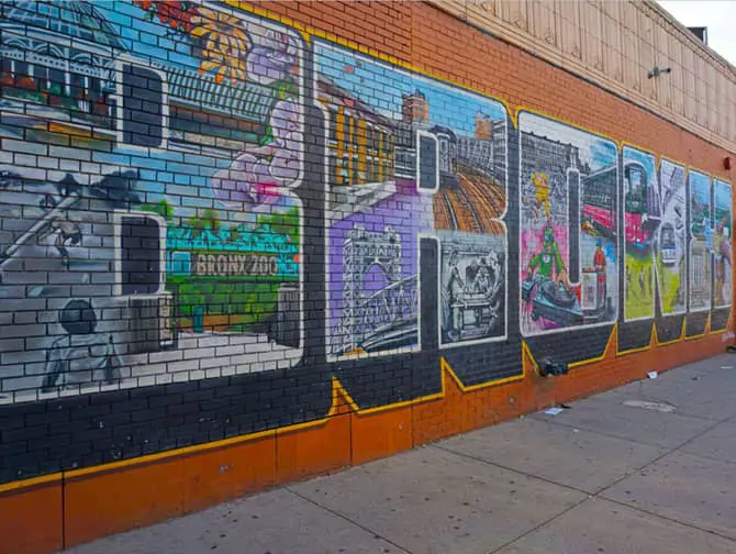 Guidet tur til Brooklyn, Queens og The Bronx - Bronx Street Art