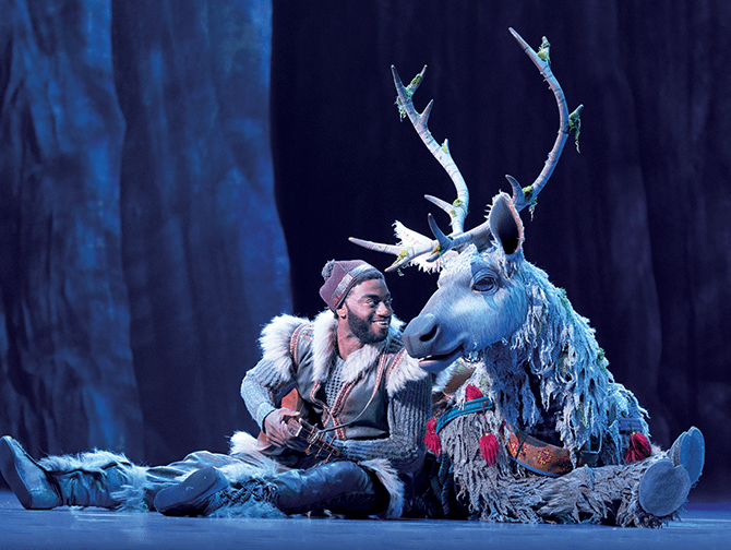 Frozen Broadway Tickets - Kristoff og Sven