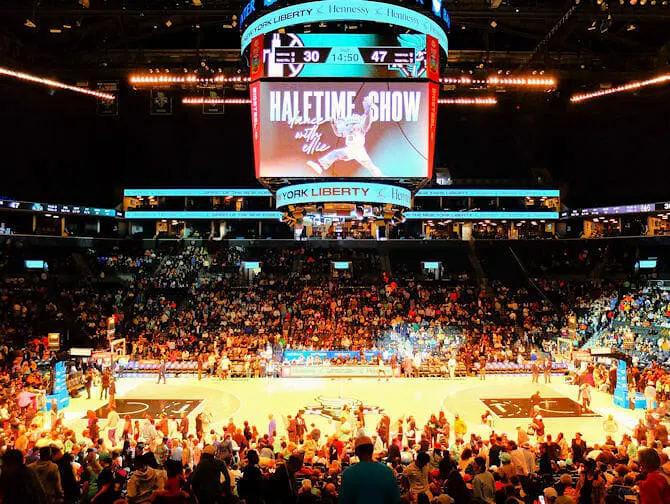 New York Liberty basketball-billetter - Kamp