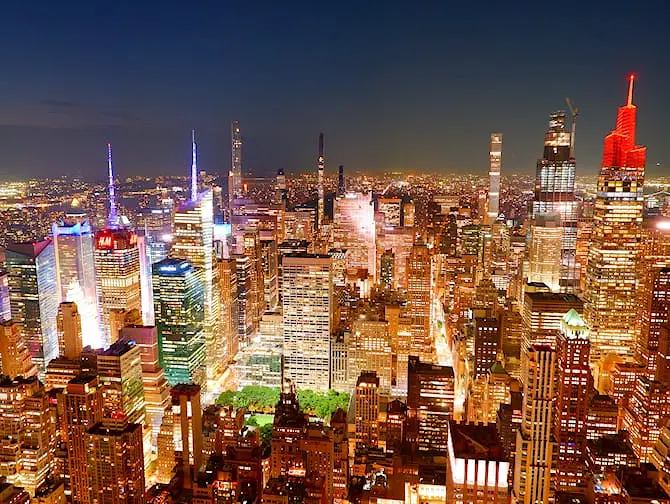 De beste utsiktene i New York - Empire State Building
