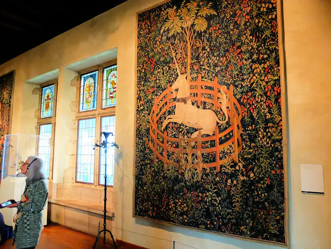 The Met Cloisters i New York - Teppe