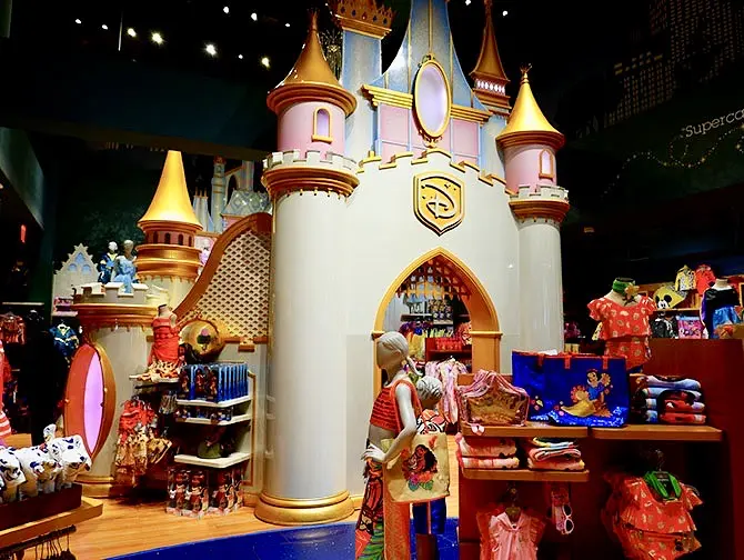 Disney Store Times Square - Prinsesseslott
