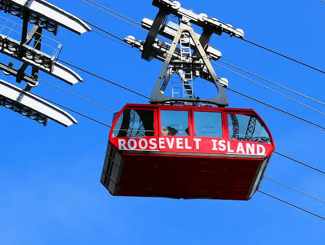 Ting å gjøre på Roosevelt Island - Taubane