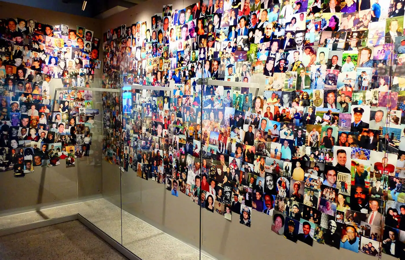 911 Tribute Museum in New York - Bildevegg