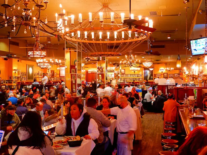 Carmine’s familierestaurant i New York