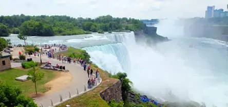 Niagara Falls med fly