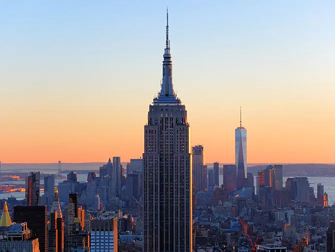Forskjellen mellom New York Sightseeing Flex Pass og New York Explorer Pass - Empire State Building