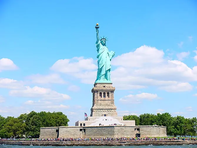 Forskjellen mellom New York Sightseeing Flex Pass og New York Explorer Pass - Frihetsgudinnen