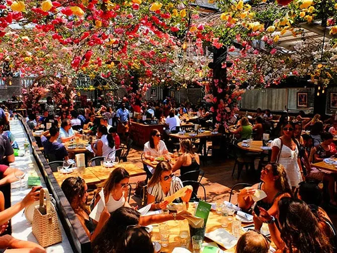 Restauranter i New York - Birreria Rooftop Terrace