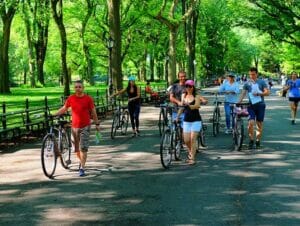 Guidet e-sykkeltur i New York