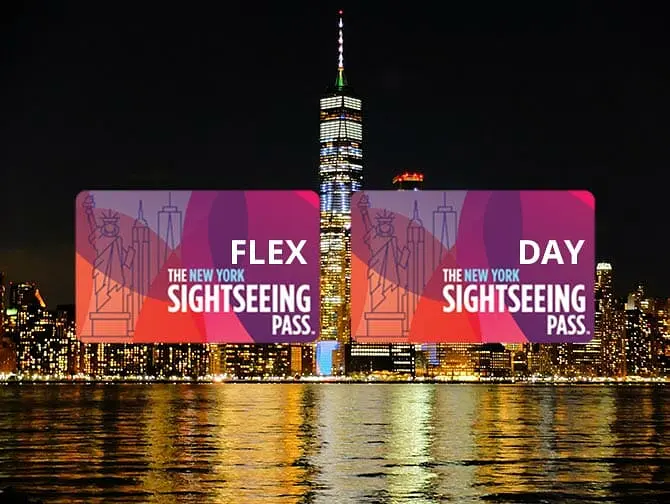 Forskjellen mellom New York Sightseeing Flex Pass og Sightseeing Day Pass