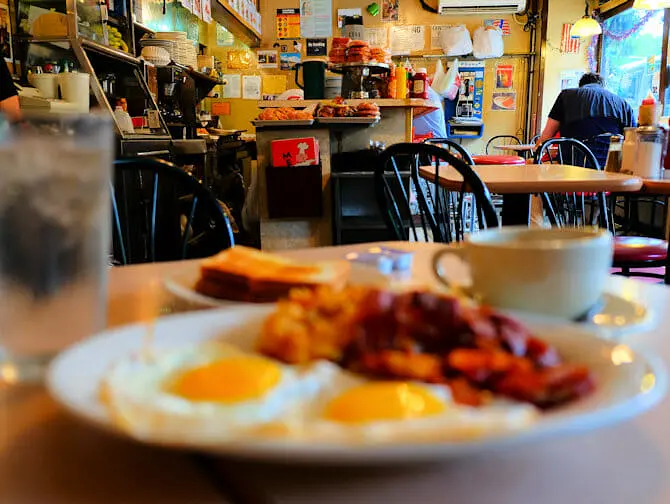 Frokost i New York - La Bonbonniere frokost
