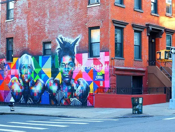 Ting å gjøre i Williamsburg - gatekunst