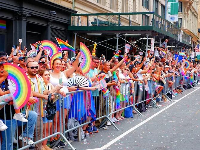 New York Pride - Folkemengde for New York Gay Pride