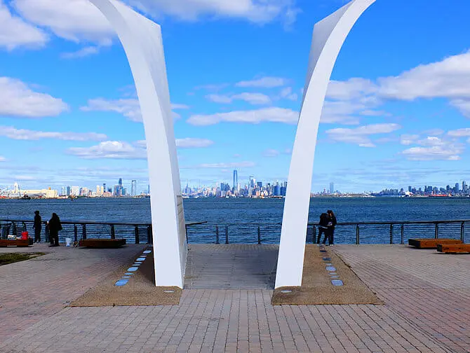 Staten Island i New York - minnesmerke