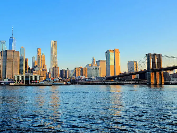 Steder for filminnspilling i New York - Sex and the City Brooklyn Bridge
