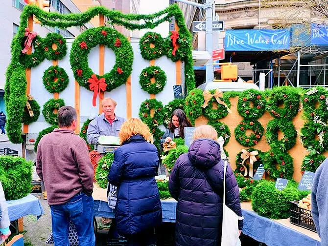 Julemarked i New York - Grand Central - jul på Union Square