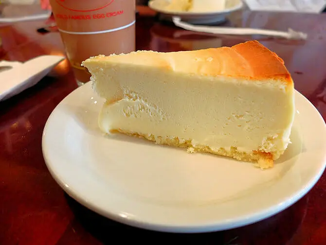 Beste ostekake i New York - Ostekake Junior's