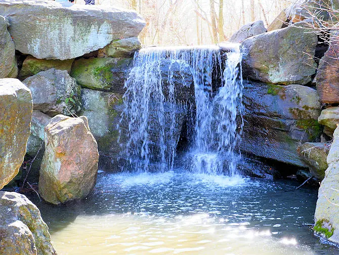 Central Park i New York - fossefall
