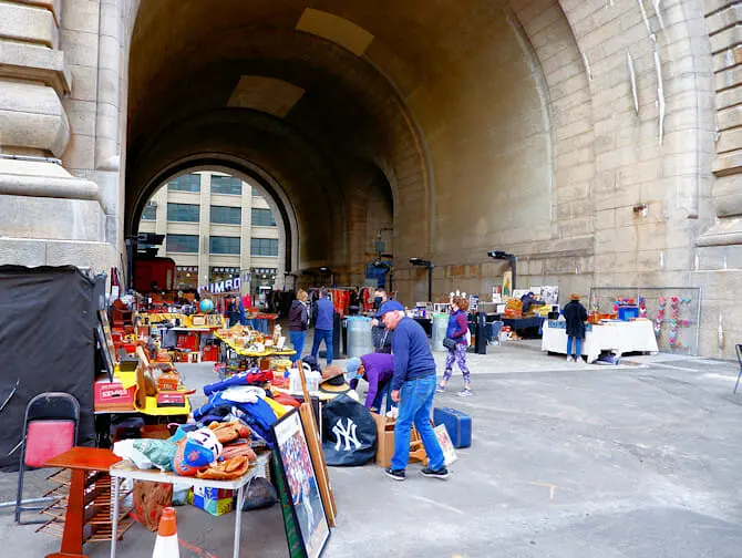 Loppemarked i New York - Dumbo Flea Market