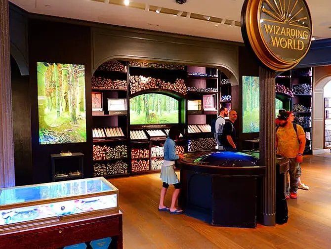 Harry Potter Store - på innsiden