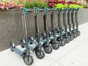 Leie av elektrisk sparkesykkel i New York