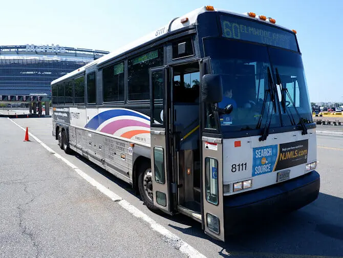 New Jersey Transit i New York - NJ Transit-buss