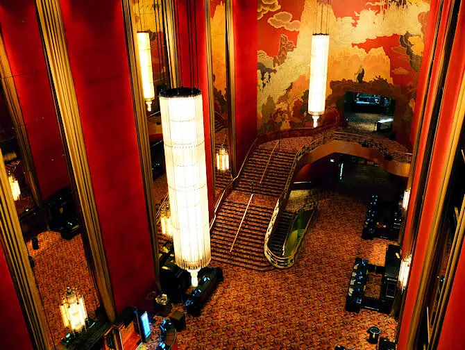 Radio City Music Hall i New York - på innsiden