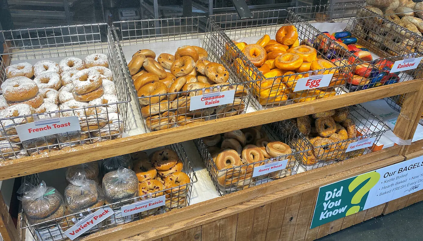 Beste Bagels i New York - Matvarebutikk