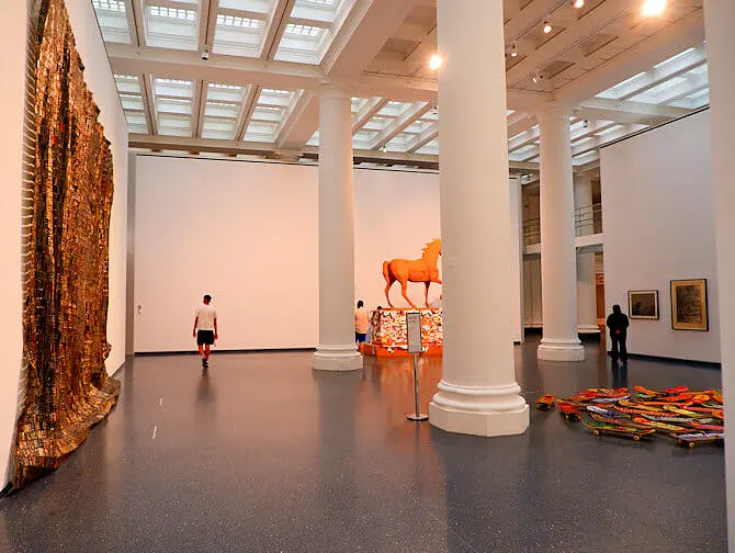 Brooklyn Museum i New York - innsiden av museet