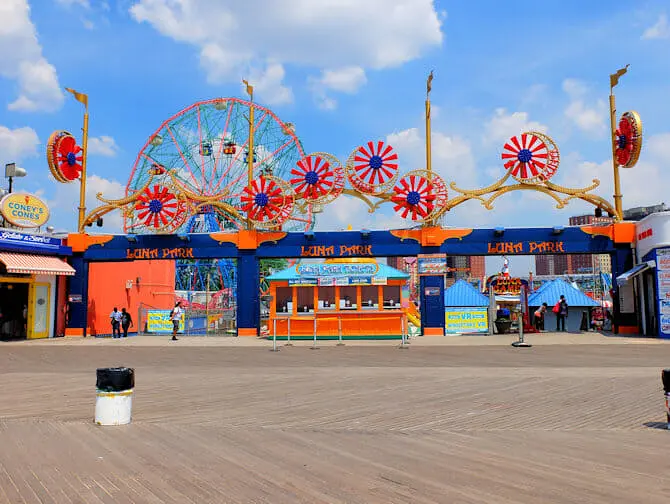 Luna Park på Coney Island Tickets