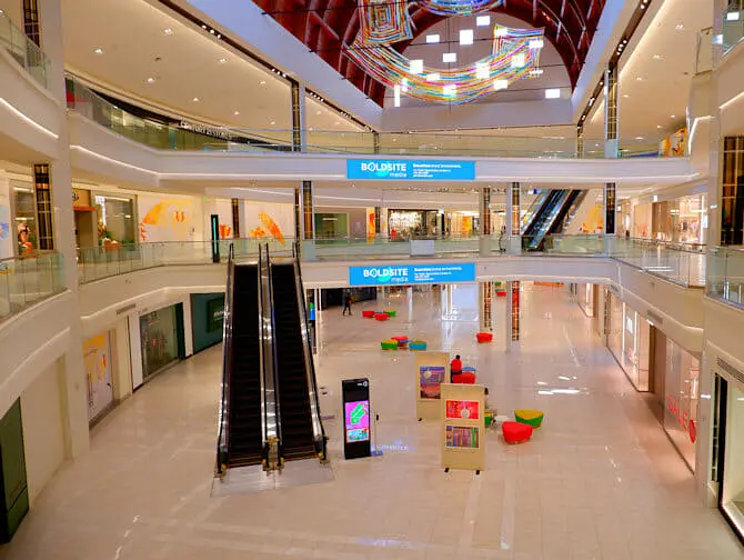 American Dream Mall nært New York