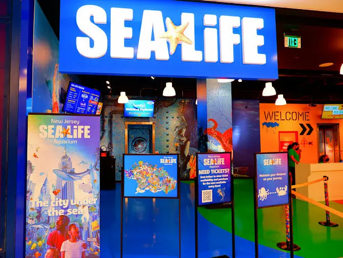American Dream Mall nært New York - SEA LIFE Aquarium