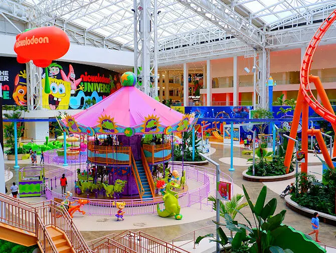 Nickelodeon Universe Amusement Park nært New York Tickets