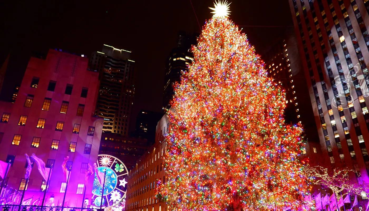 Rockefeller Center Christmas Tree Lighting Ceremony - Juletreet på Rockefeller Center