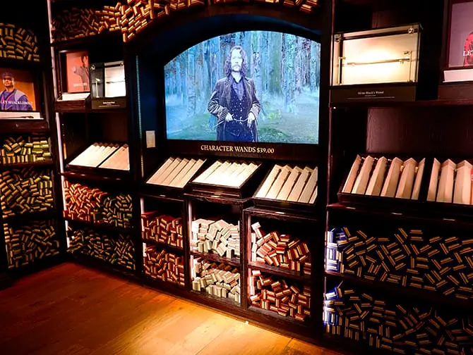 Lekebutikker i New York - Harry Potter shop