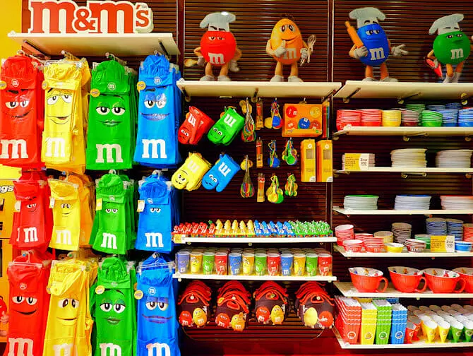 Lekebutikker i New York - MMs Store
