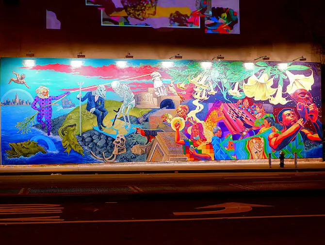 Gatekunst i New York - Manhattan