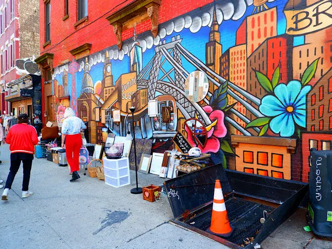 Gatekunst i New York - Williamsburg