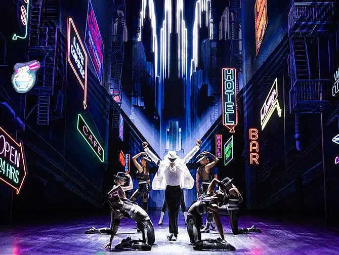 MJ The Michael Jackson Musical Broadway Tickets - Scenen