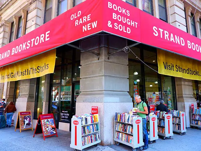 Strand Bookstore i New York