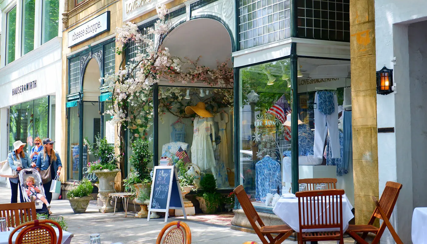 Dagstur til The Hamptons - Shopping