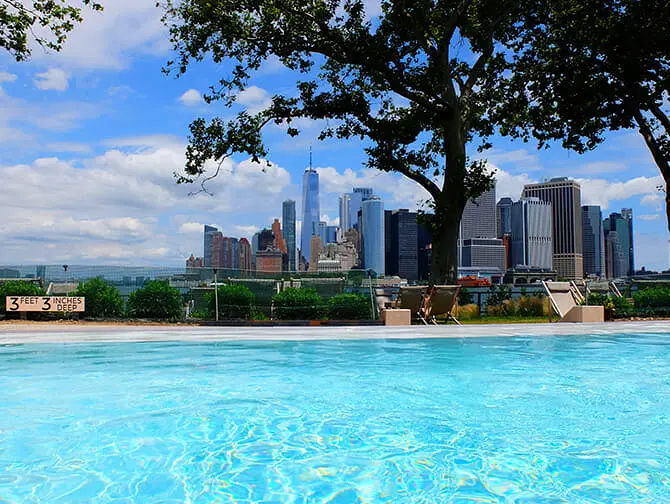 Spa i New York - utsikt
