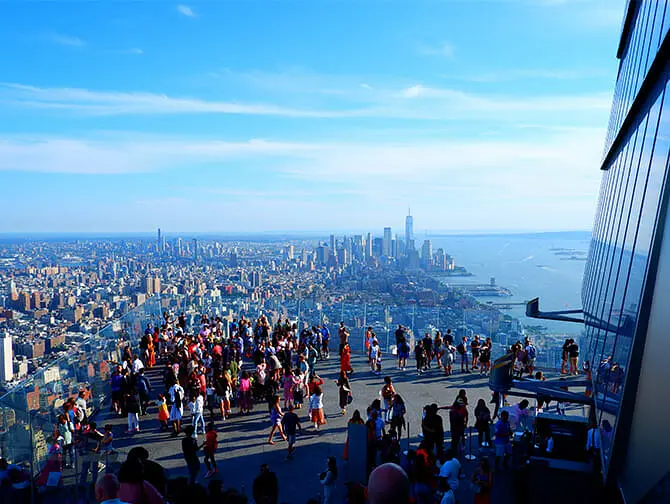 City Climb at Edge i New York - Observasjonsdekk
