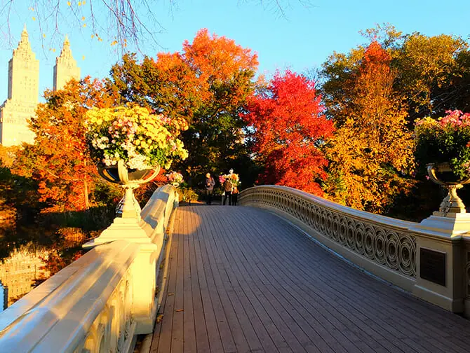 Vandreruter i New York - Central Park inntrykk