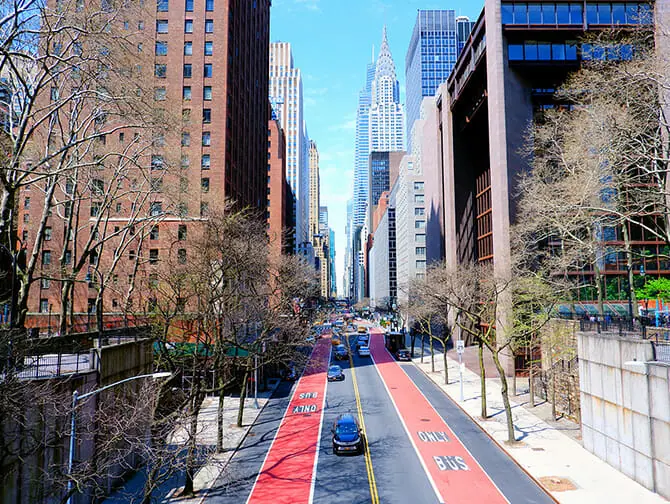 Vadreruter i New York - Midtown &ndash; Tudor City