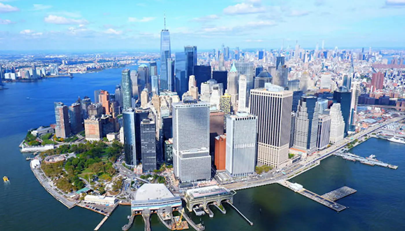 Privat helikoptertur i New York - Skylinen