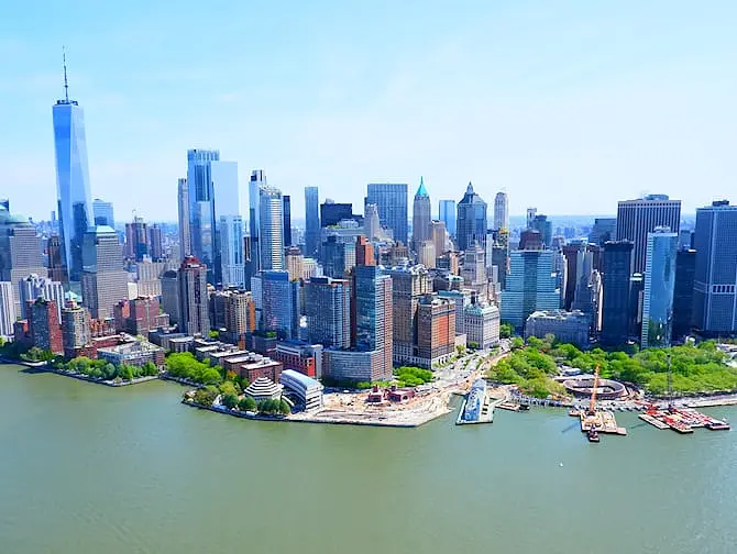 Helikoptertransport mellom JFK eller Newark Airport og Manhattan - Flytur